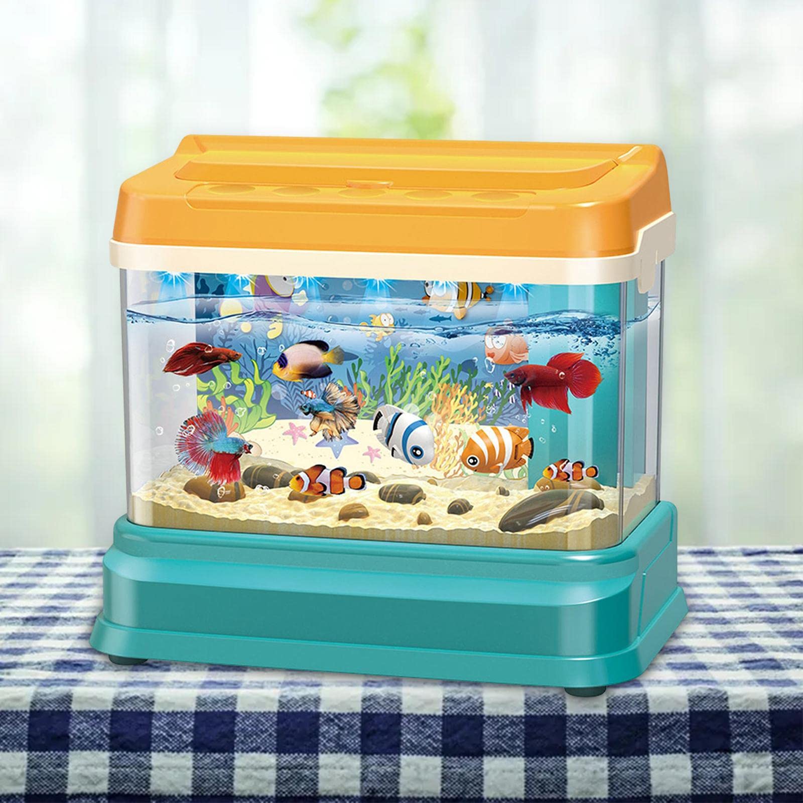 Amazon.co.jp: キッドフィッシングおもちゃフィッシュタンク水循環